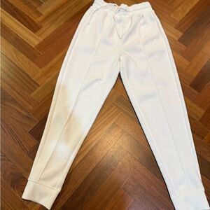 Source Unknown Women's White Joggers